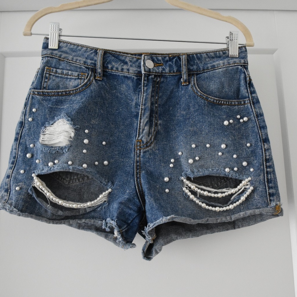jean shorts